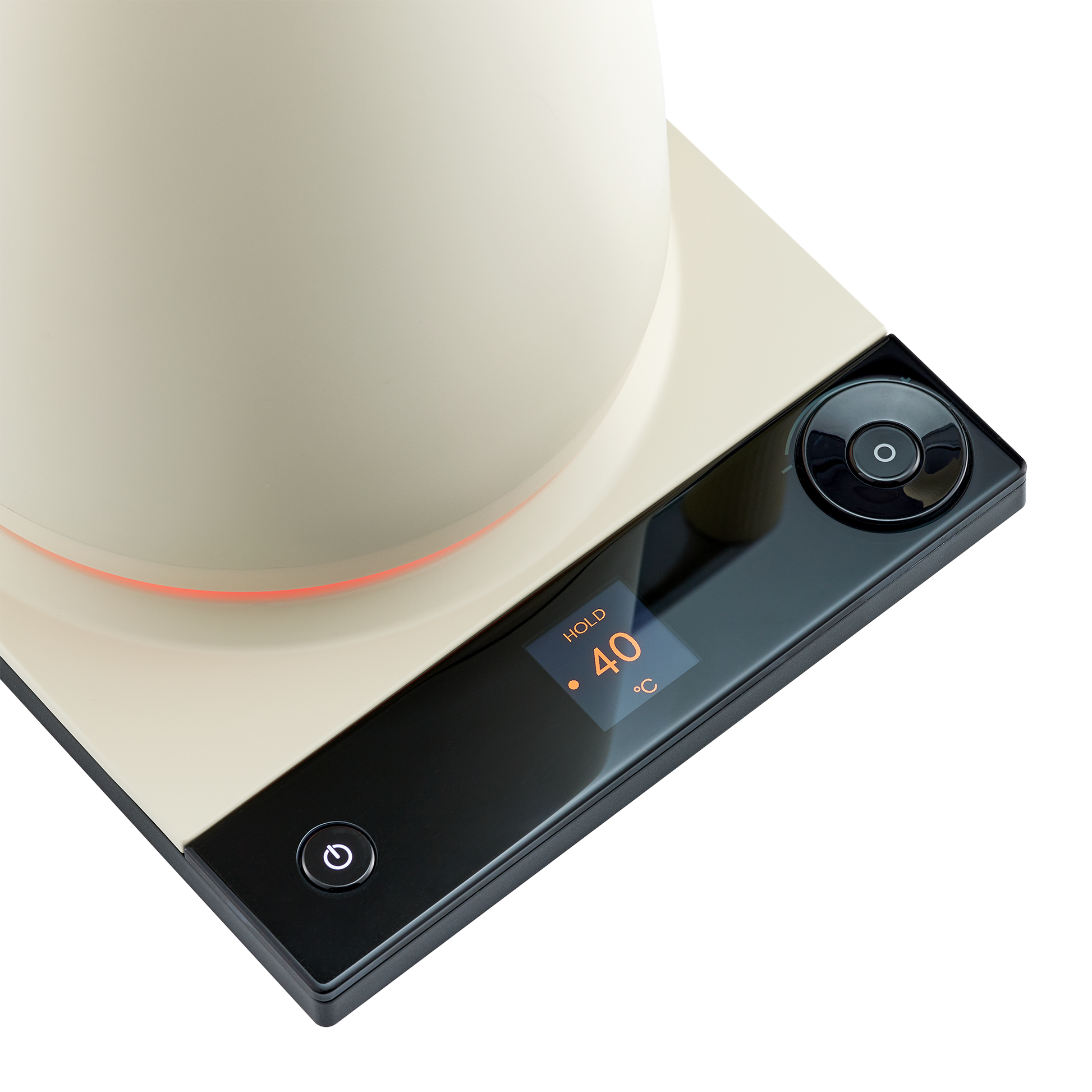 Turkish Tea Maker Pro shown plugged in with indicator light illuminated