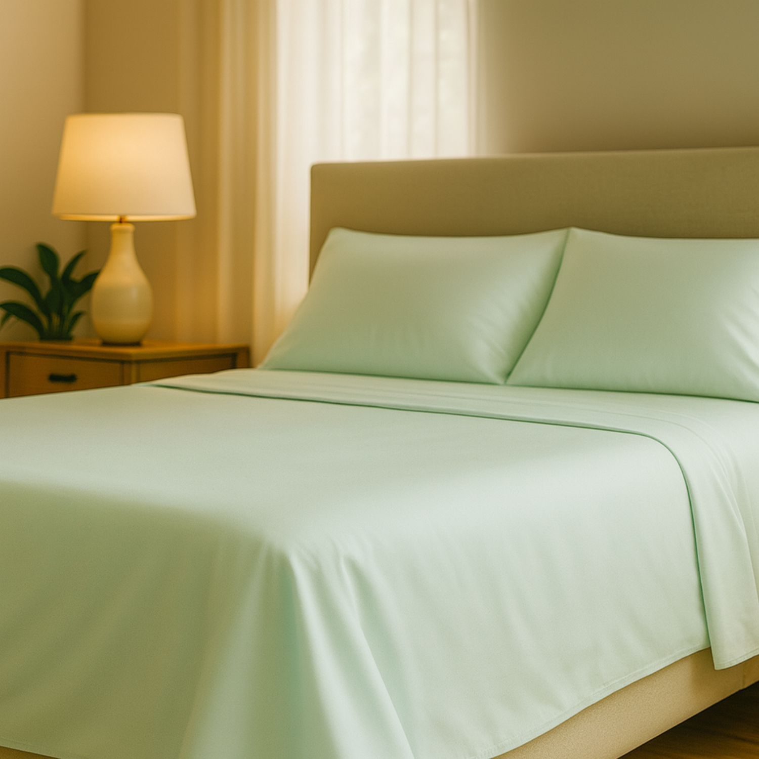 Bamboo viscose set neatly packed in branded Pure Fiber gift box