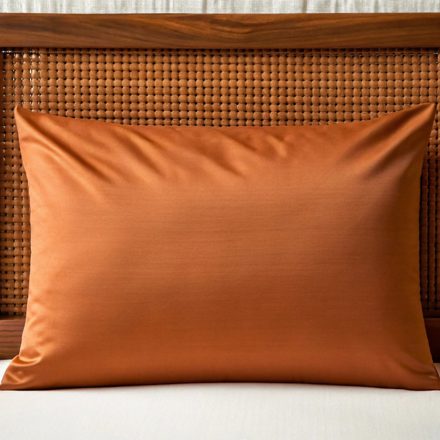 Pillowcase sizing diagram showing standard queen and king dimensions
