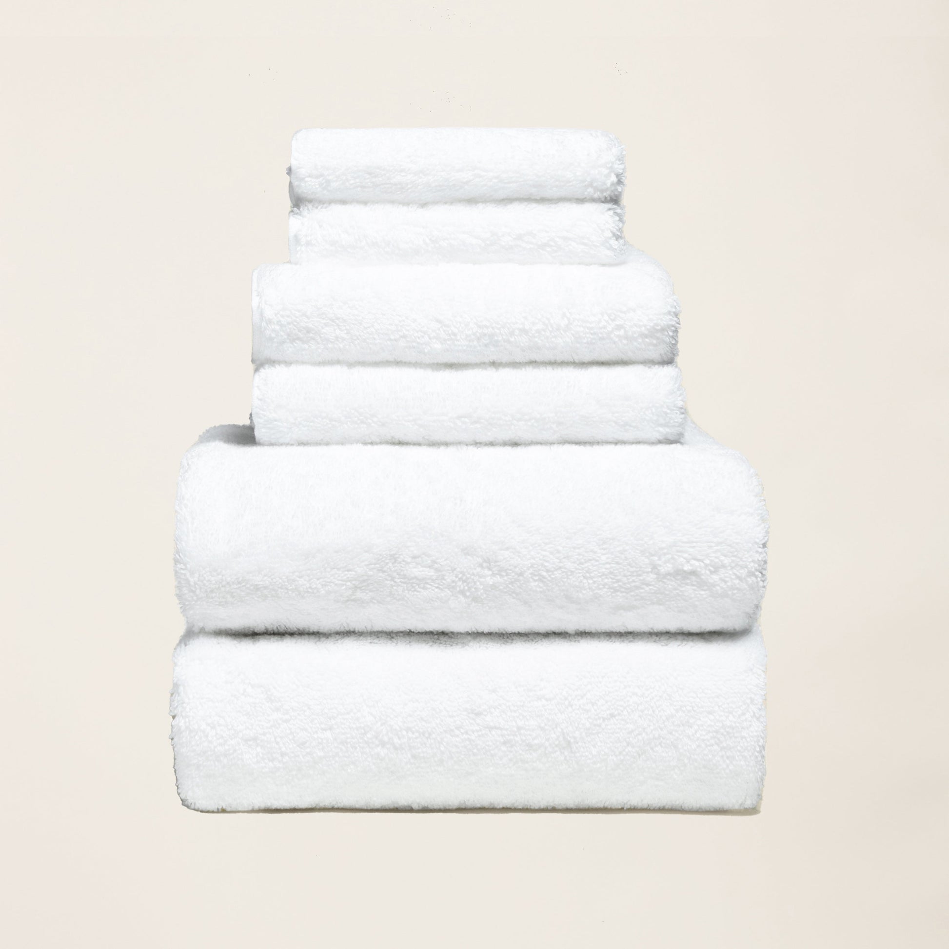 Ultraplush bath towel draped on chair showing drape and weight